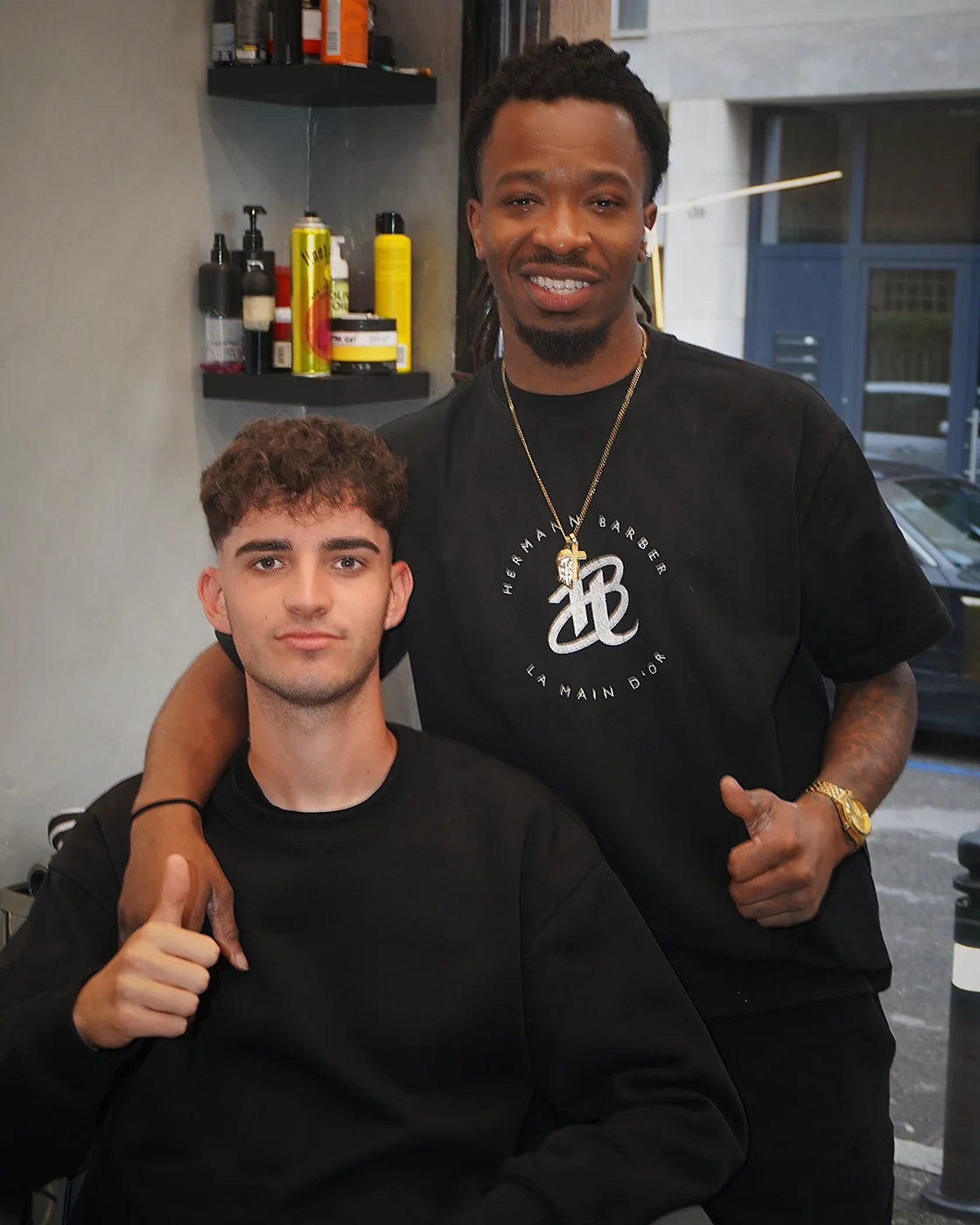 Работа, сделанная в Hermann Barbershop