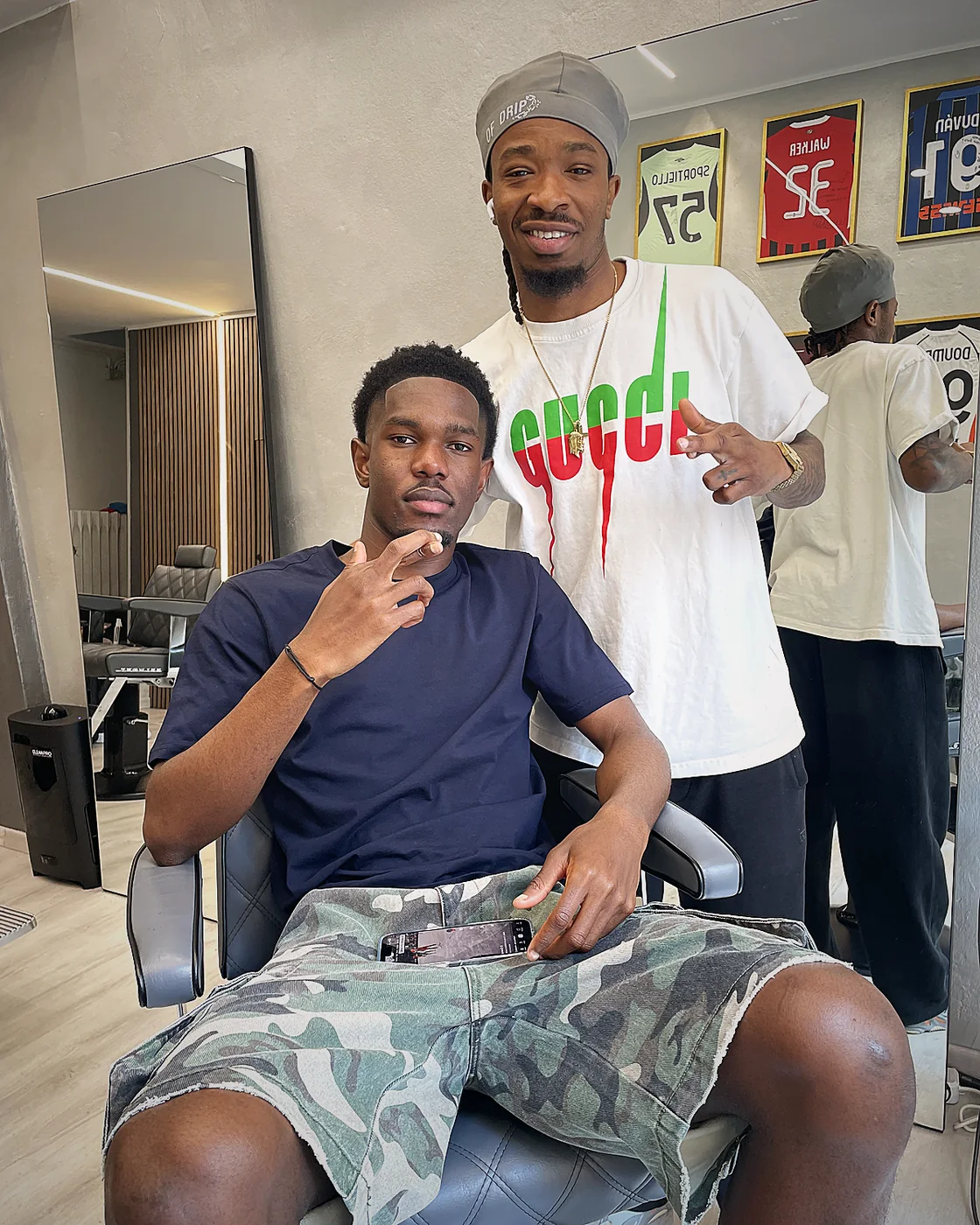 Работа, сделанная в Hermann Barbershop