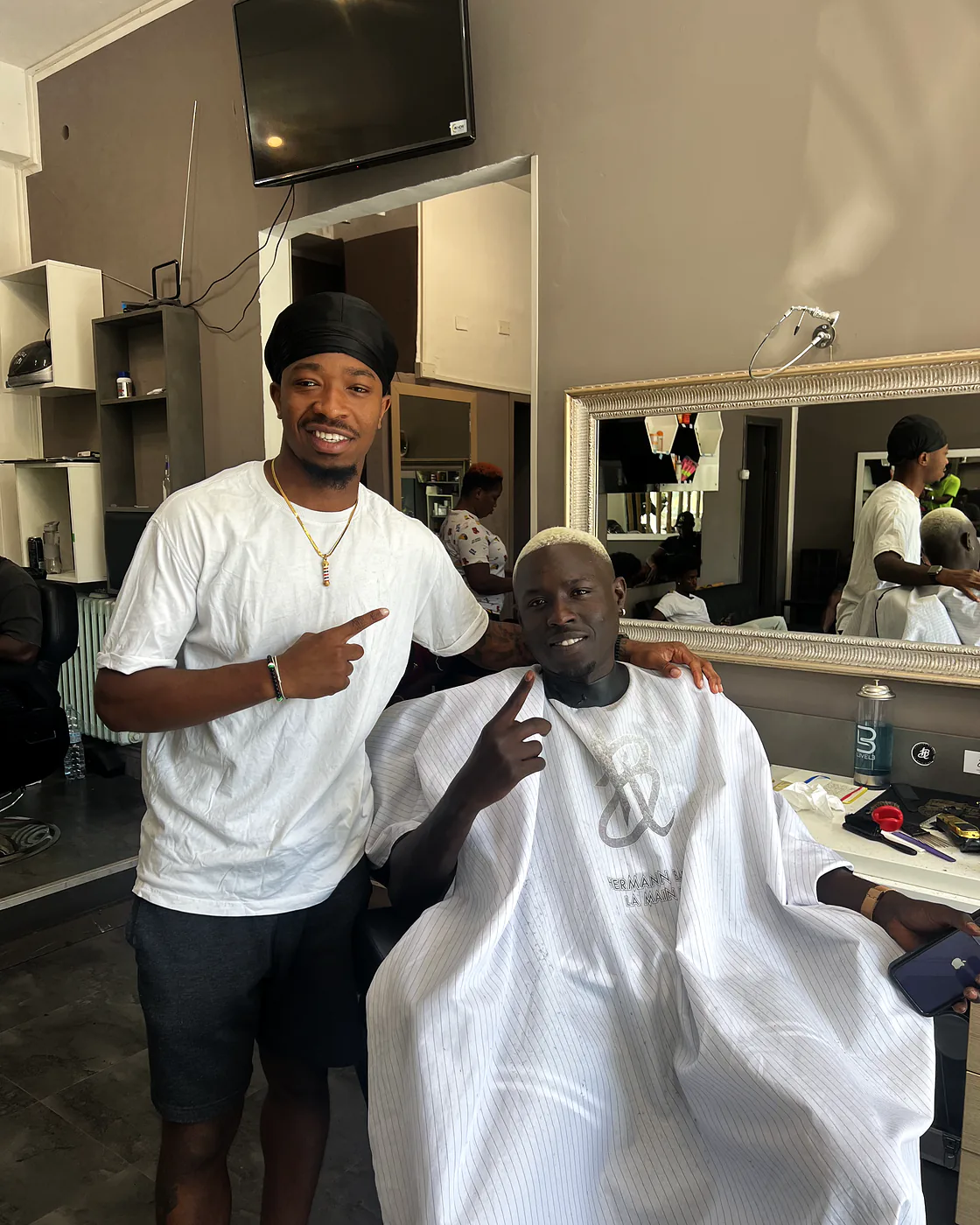 Работа, сделанная в Hermann Barbershop