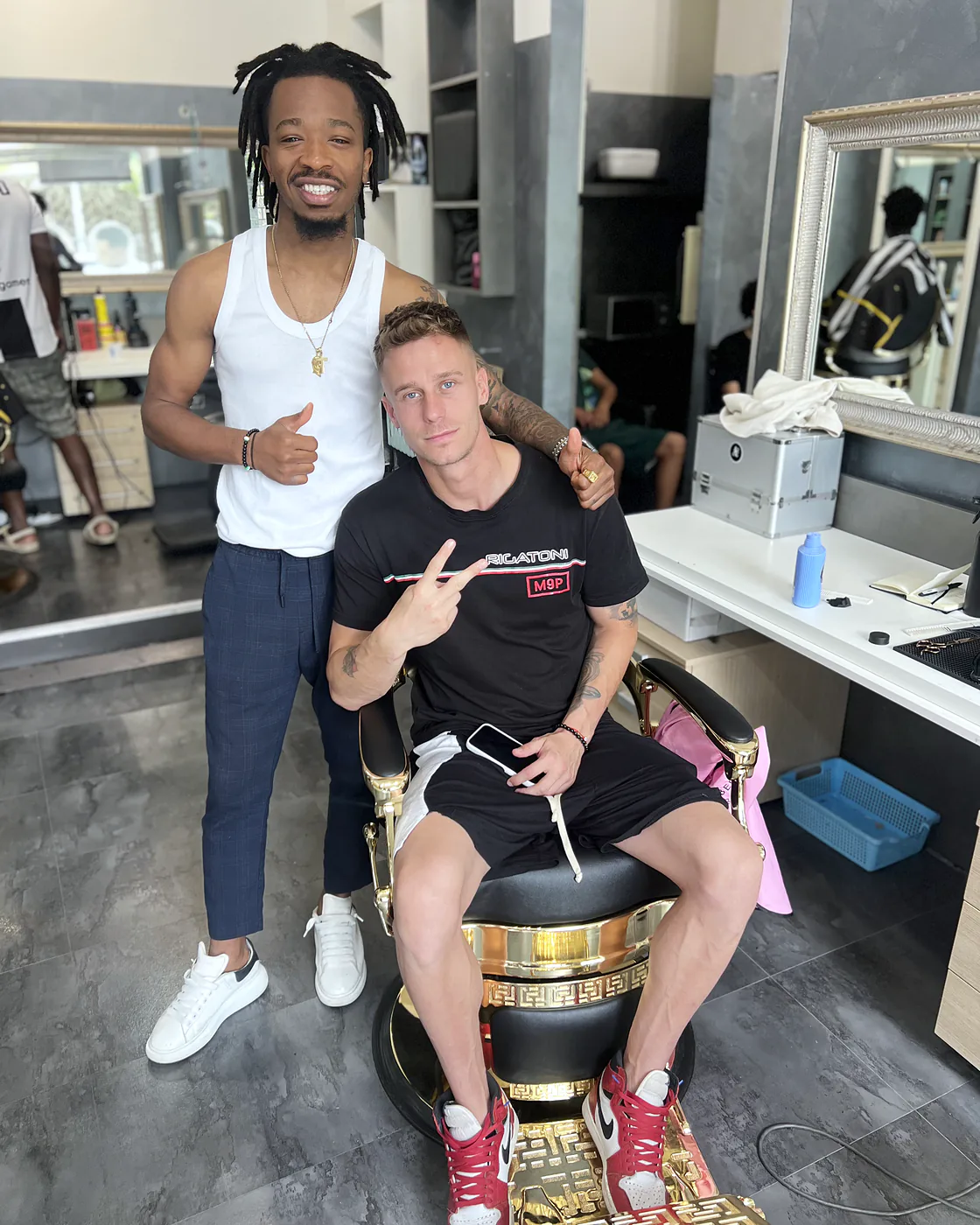 Работа, сделанная в Hermann Barbershop